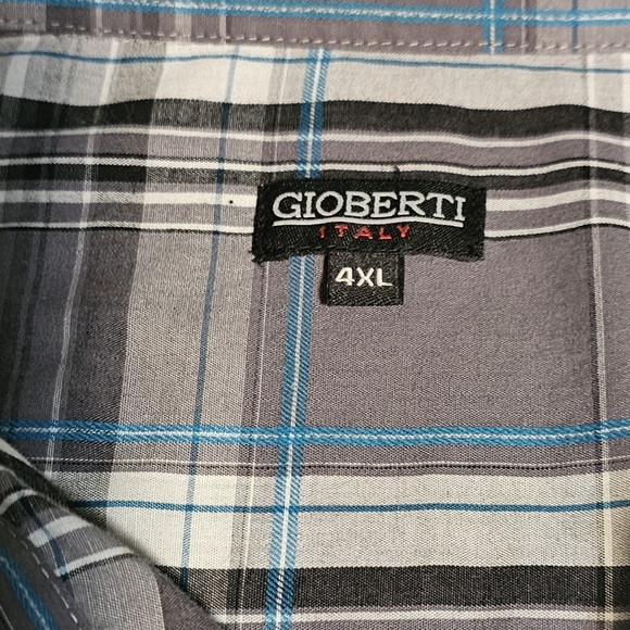 Gioberti Italy Long Sleeve Plaid Shirts Bundle Men’s Size 4X (3 Shirts) - Picture 9 of 11